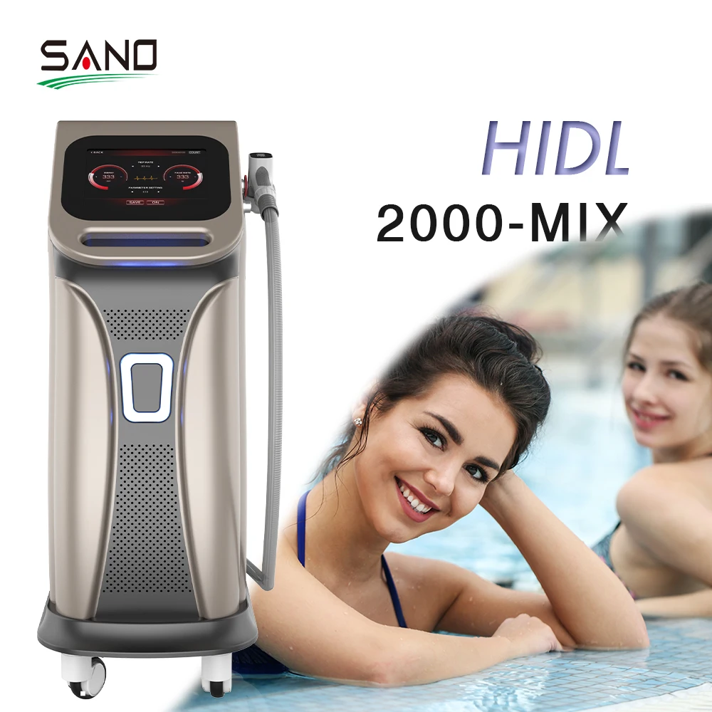 2022 постоянный 2000 Вт 3 длины волны цена 755 808 1064 диодный лазер машина для удаления