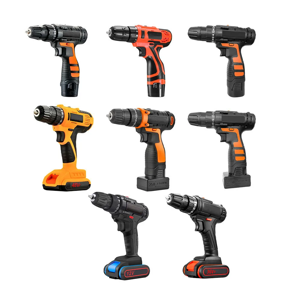 
12V 16.8V 25 V Electric Drill Tool Set with Rechargeable Lithium Electric tool set power tool set 