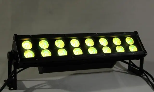 IP66 Wall Washer Linear Led Bar Light RGBW Waterproof Strip Light 16*12w outdoor