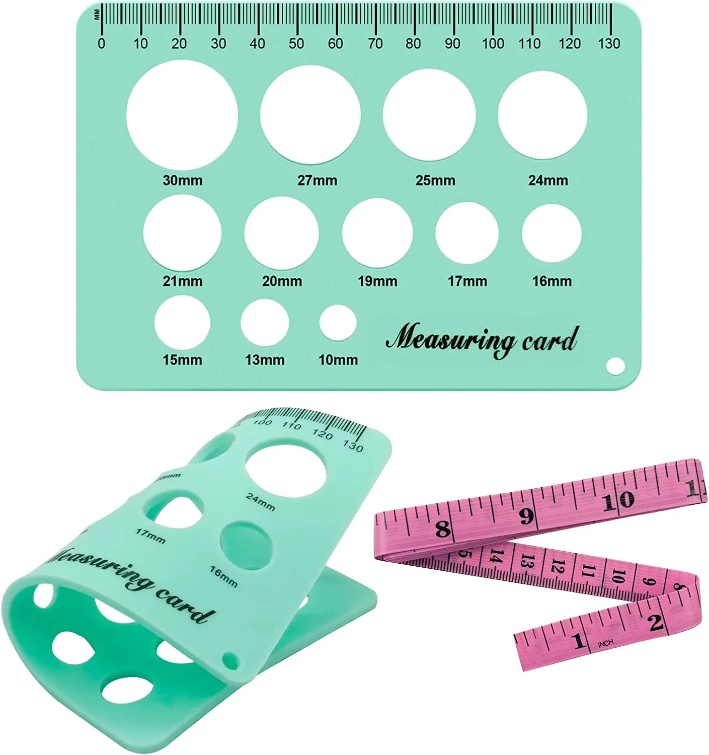 Factory Wholesale Breast Flange Measuring Breast Pump Sizing Tool Silicone Nipple Rulers