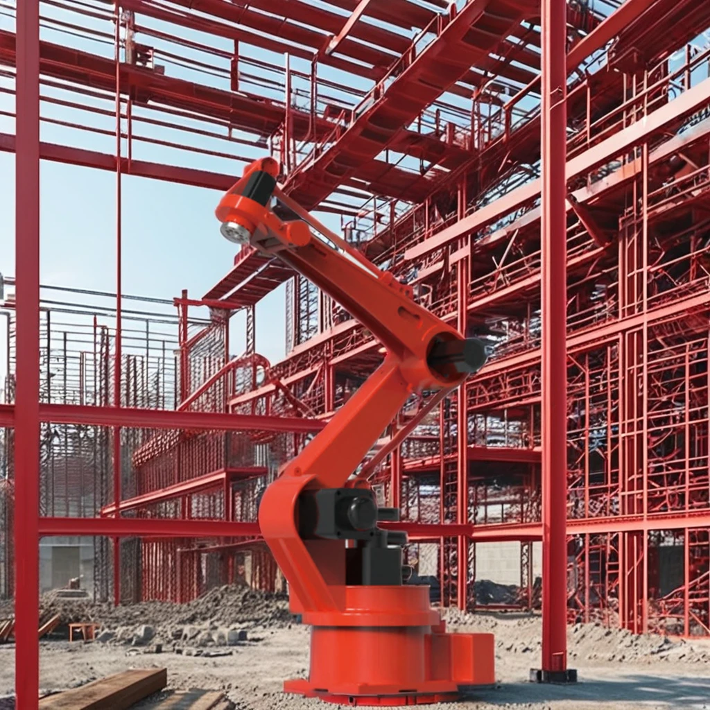 2024 High Payload Industrial Welding Robot Arm New Used Construction Farm Equipment Motor Gearbox High Articulated Robots