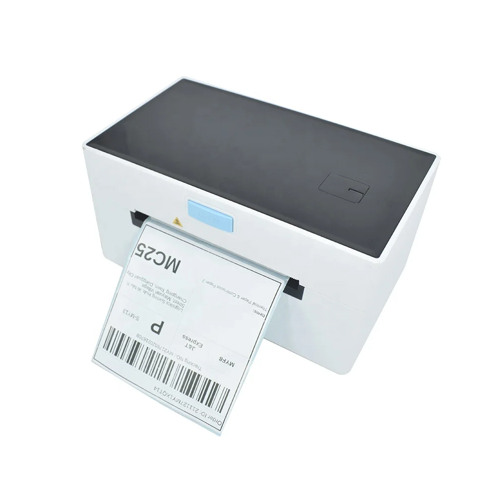 Excellent 110mm 4 inch desktop label printer USB LAN bluetooth thermal printer for waybill