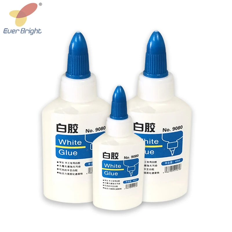 Non Toxic School Liquid White Glue Clear Glue for Slime Handcraft