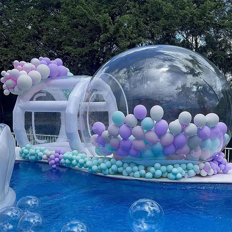high quality bubble house inflatable PVC Bubble House with Blower bubble tent inflatable