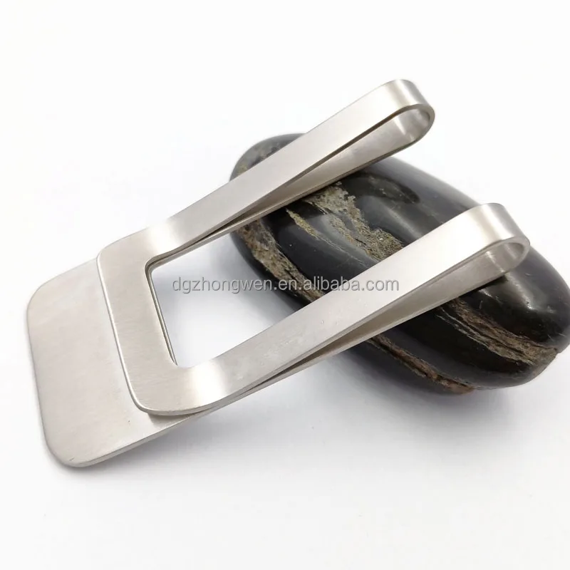 Персонализированный мужской кошелек-зажим для денег из нержавеющей стали под заказ