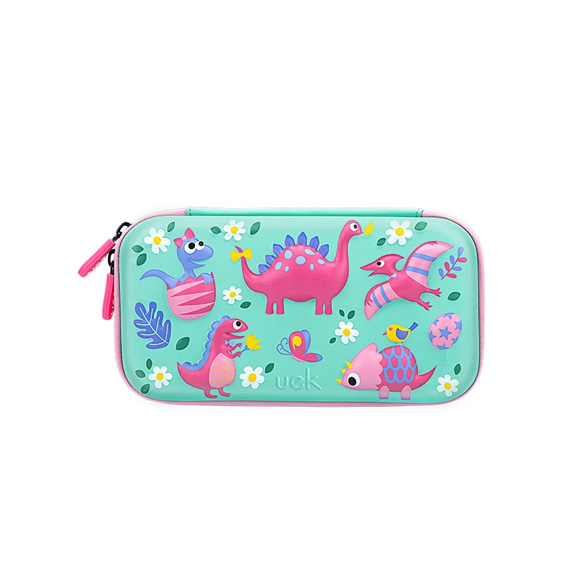 UEK Unicorn 3D Stationery Case kawaii stationery School Pencil Box Cartoon Pen Box