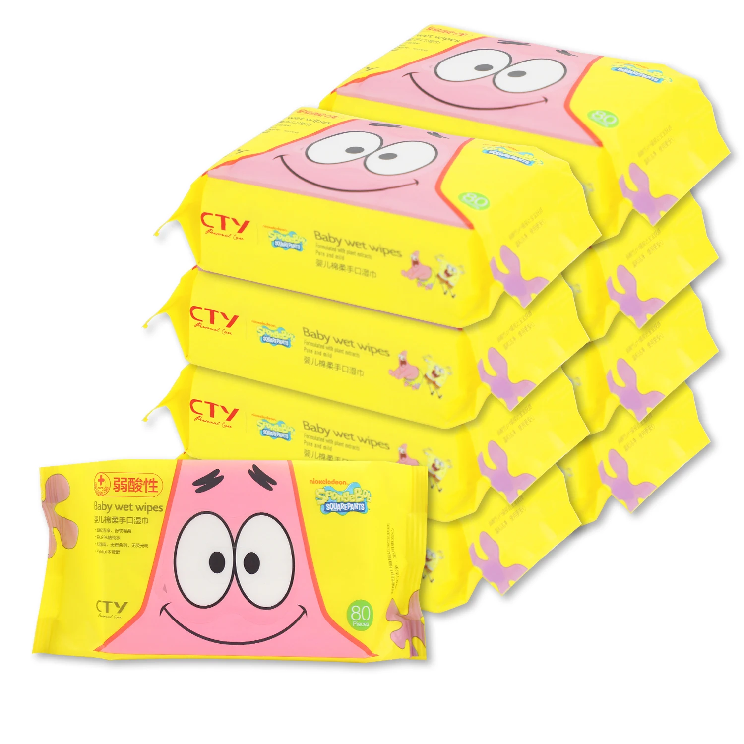 2024 Hot Sale Private Label Eco Friendly Non-woven Natural Baby Wet Wipes Warmer For Children