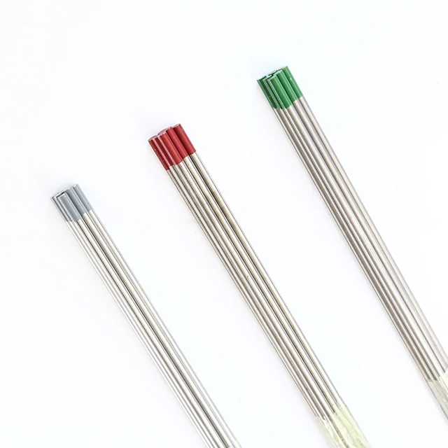 10pcs/pack 4 Colors Welding Consumables TIG Weld Tungsten Electrode Rod Easy Arc Striking for TIG Welding