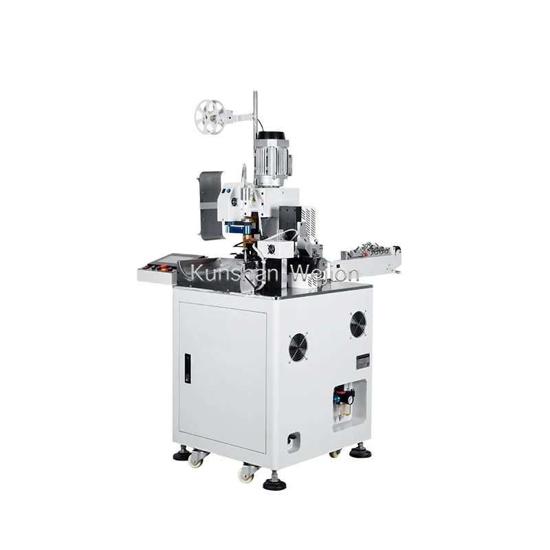 WJ4474 Automatic cable lug crimping machine wire terminal making machine manufacturers