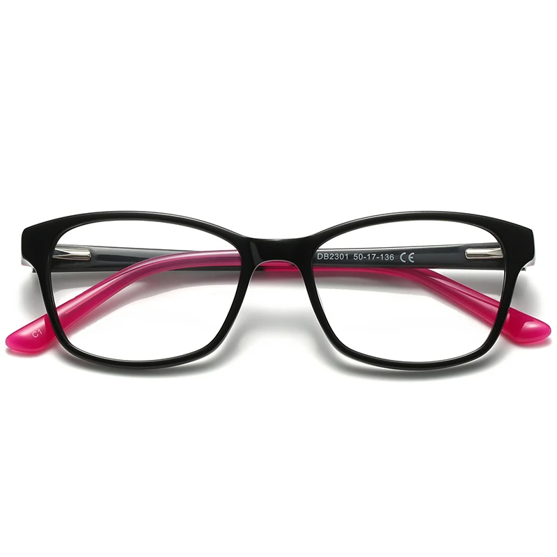 DB2301 Luxury  for kids Spectacle plate optical glasses Spring Hinge CE Standard Good quality wholesale glass frame