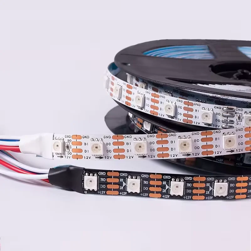 Digital Addressable LED Strip Smart RGBIC Pixel 5050RGB Flexible LED Strip Light