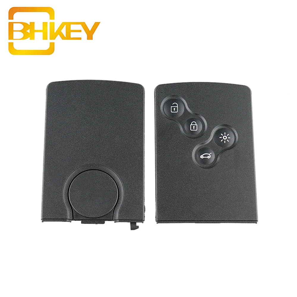4 кнопки смарт-ключ автомобиля 433 МГц PCF7952 чип Авто брелок дистанционный ключ-карта для Renault Koleos Scenic