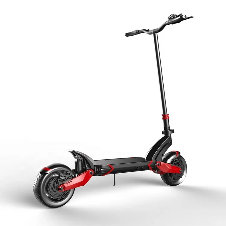 Chinese High Quality Adult 52v 2000W Widewheel 10 Inch Dual Motor Electric Scooter With Battery