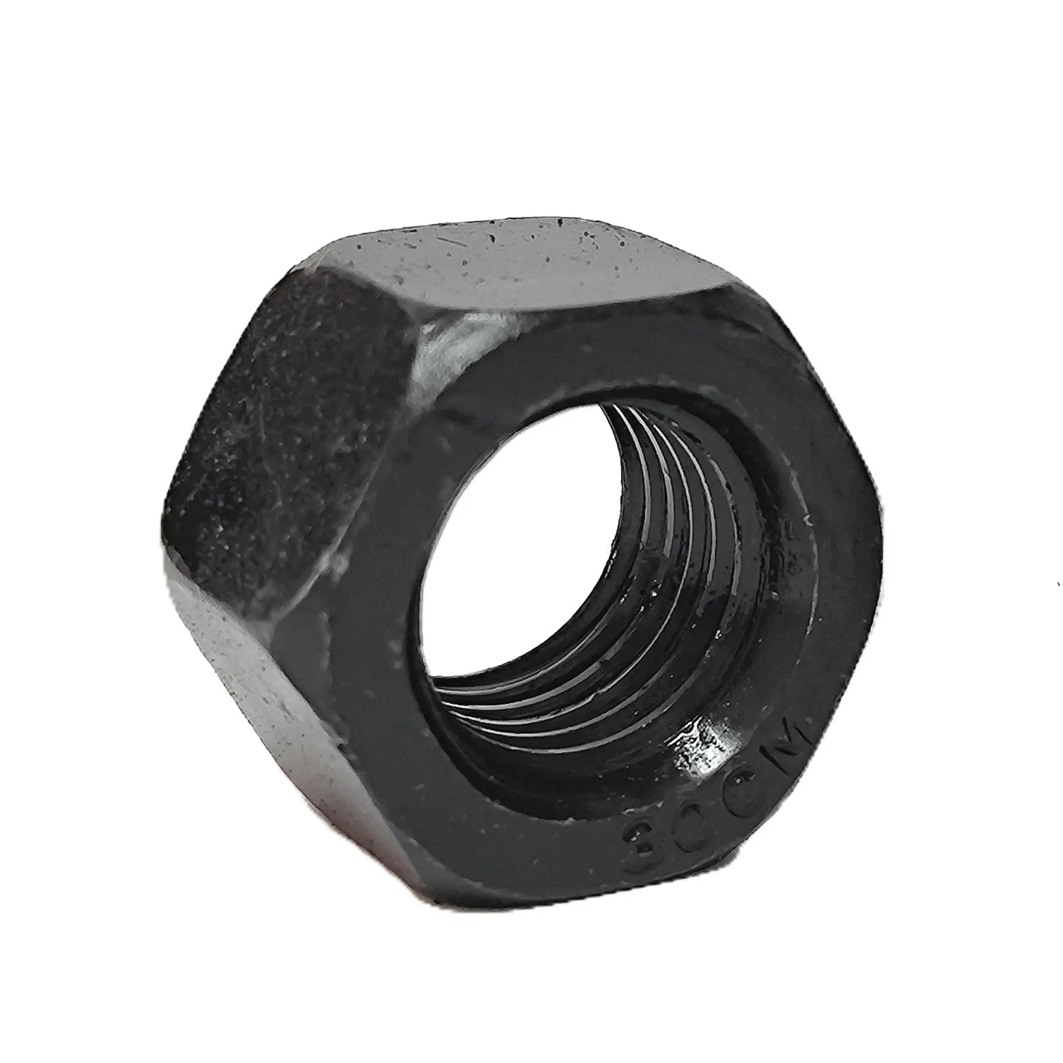 A194 GR.2H Hot sale High Strength Factory supply Metric Inch Carbon steel Heavy Hex Nut ANSI/ASME B 18.2.2 black CS ASTM A 563