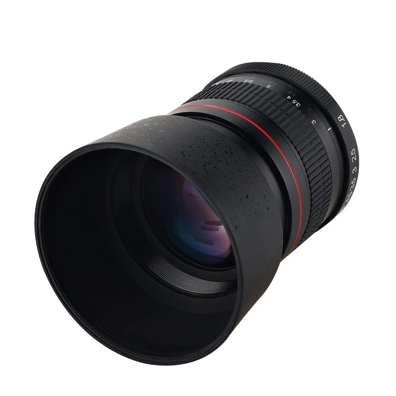 
Lightdow 85mm F1.8-F22 Manual Focus Portrait Lens Camera Lens for Nikon Canon EOS 550D 600D 700D 5D 6D 7D 60D DSLR Cameras 