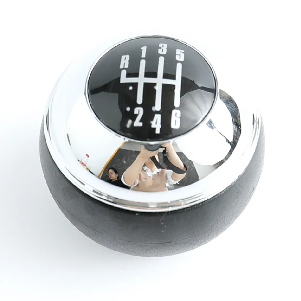 5/6 Speed Manual black silver Shifter Lever Handle Ball For Mini cooper R50 2000-2006 Cabrio R52 2002-2008 car Gear Shift Knob