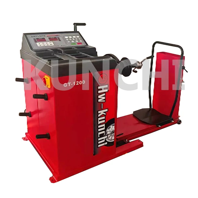 KUNCHI digital car/truck wheel balaner weights machine for wheel balancer tire changer machine for truck