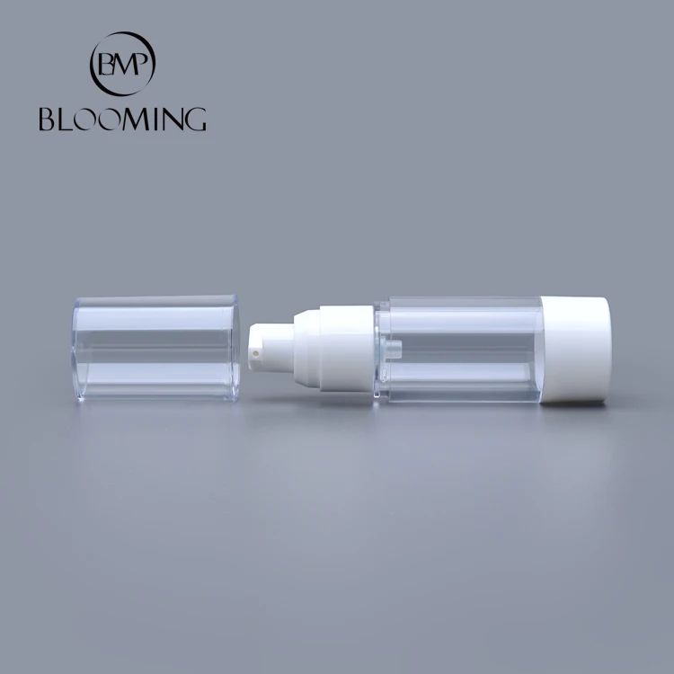 Economical personal care packaging custom design wholesale 15ml 30ml cosmetic airless bottle,high quality airless vacuum bottles