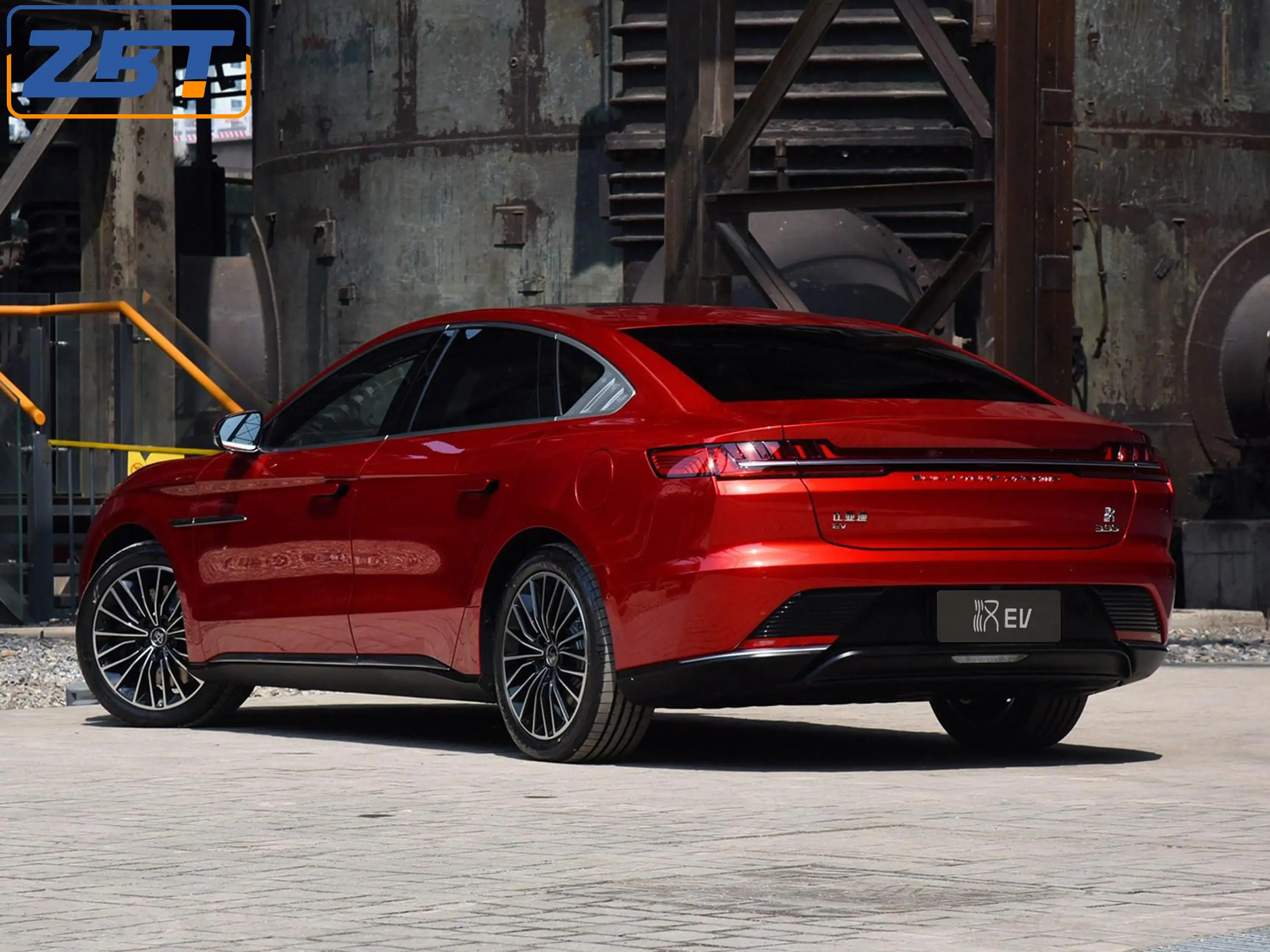  BYD han ev fastback супер длинный диапазон 605 км лимузин автомобильный Интеллектуальный Электрический салон с