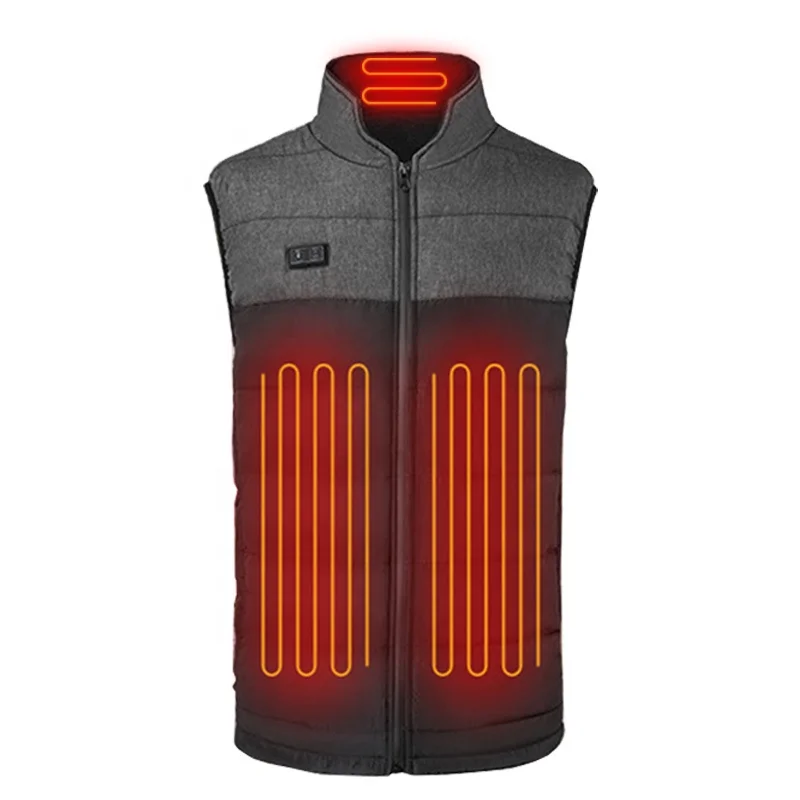 
Snowwolf Fashion Intelligent Outdoor Clothing Winter Riding Skiing Mens Usb Heated Waistcoat & Vest 