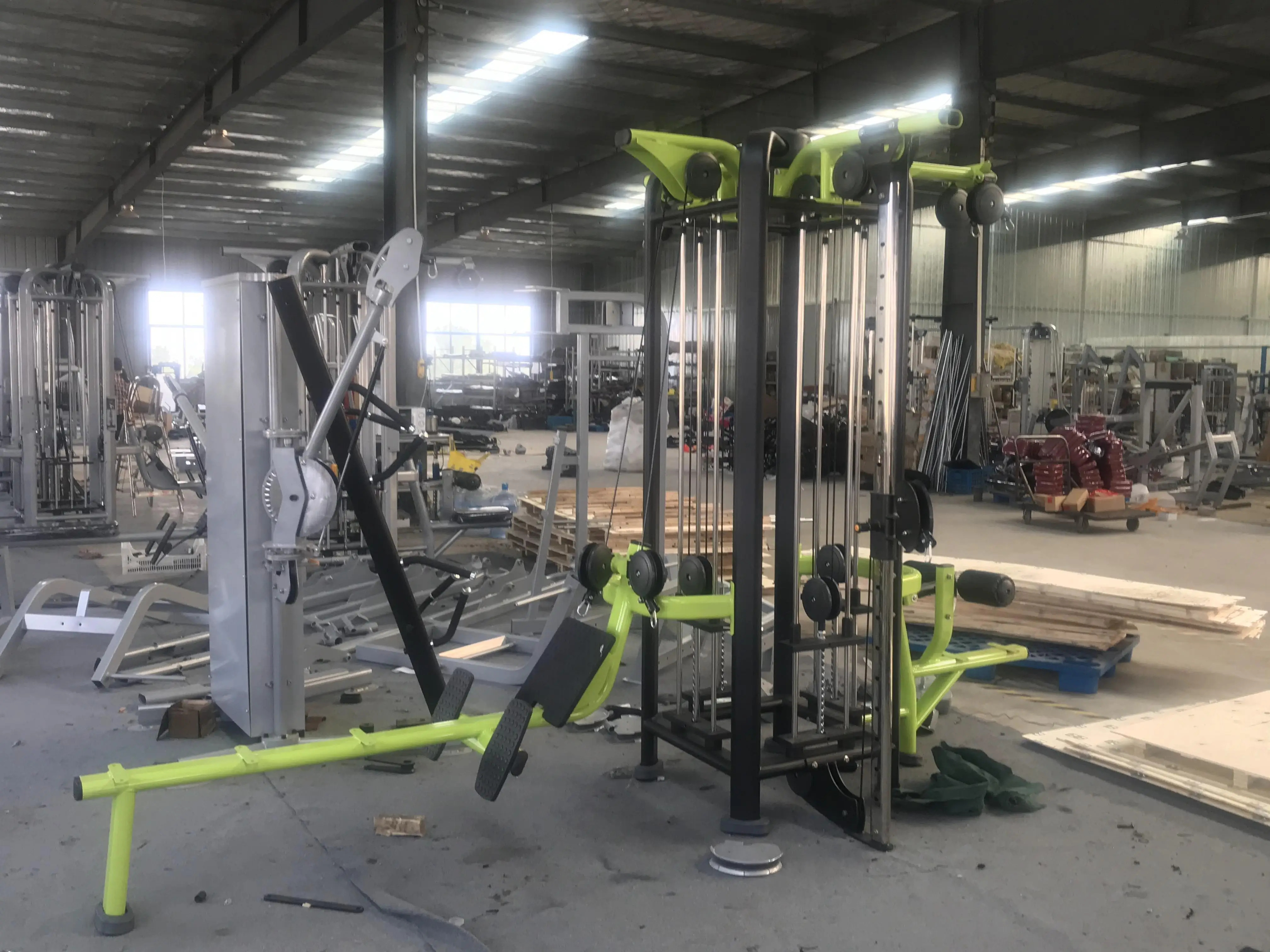 Multifunction muscle trainer machine  5 Station Multi Jungle gym fitness equipment for bodybuilding