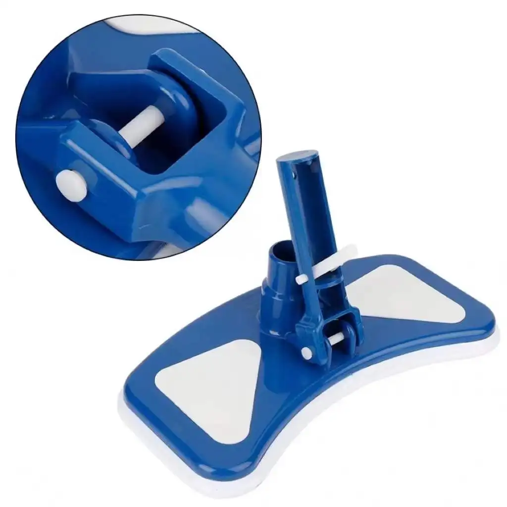 Swimming Pool Vacuum Head 12 inch Flexible Mop head with brush