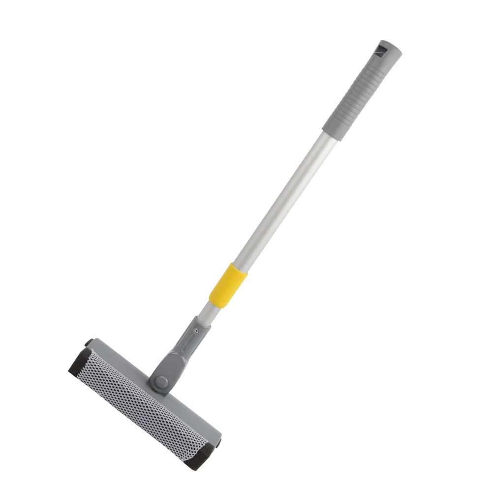 Soft Sponge Two Section Telescopic Window Squeegee Wiper Window Scraper