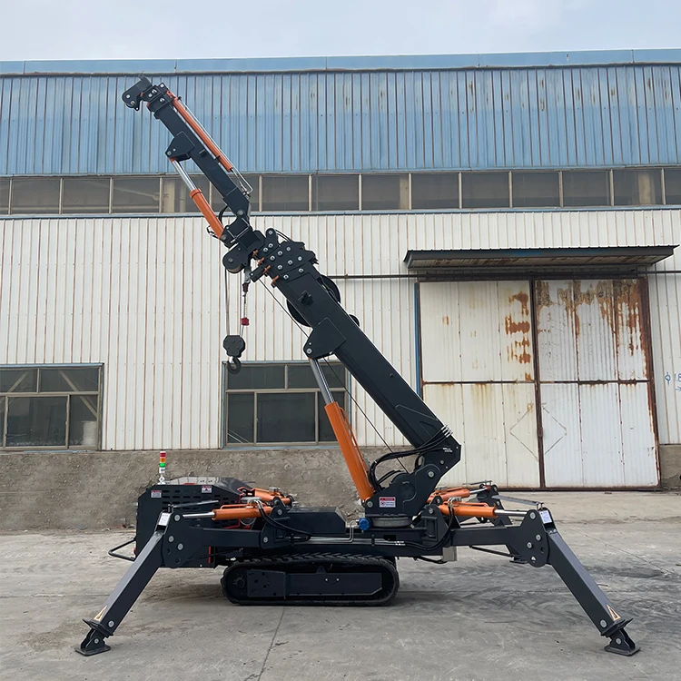 CHINA Crawler Telescopic Boom Spider Crane Electric CPA EURO 5  TONLITA Crane Spider 5TON 12TON