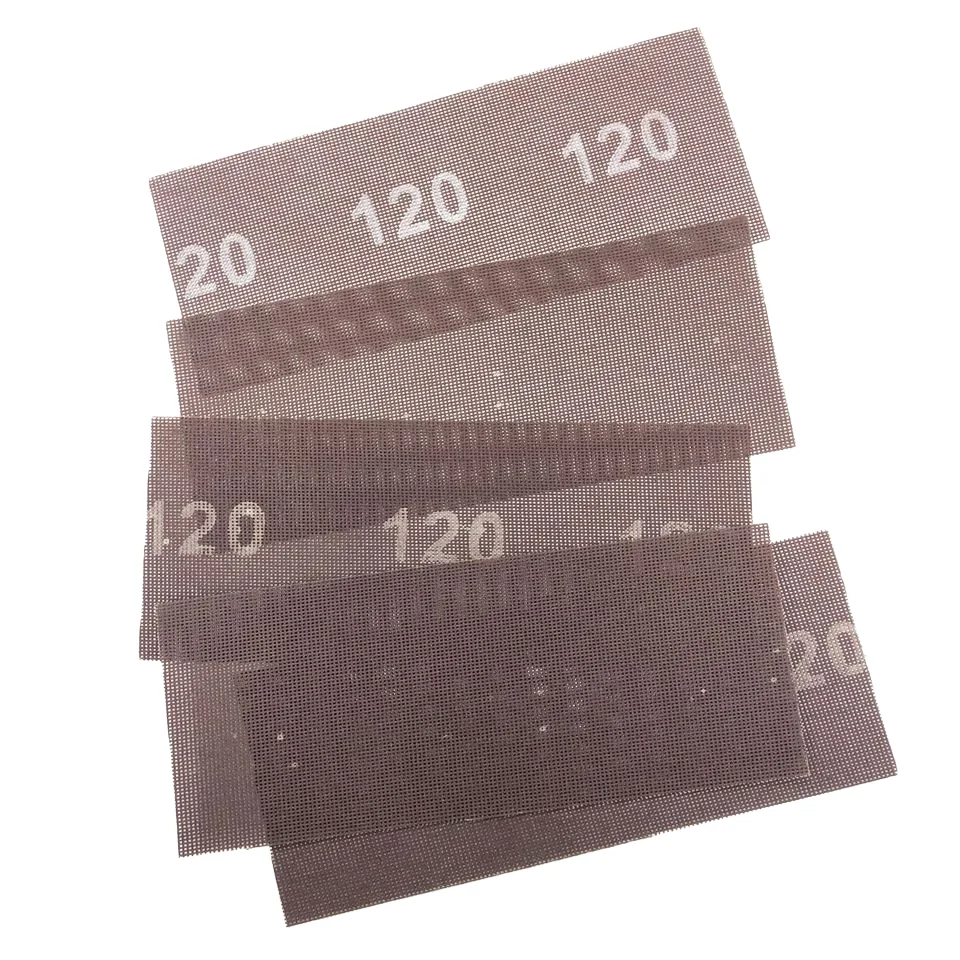 Wholesale Abrasive Aluminum Oxide Mesh Sandscreen Sandpaper Sheets For Stone/Drywall Sanding&Polishing