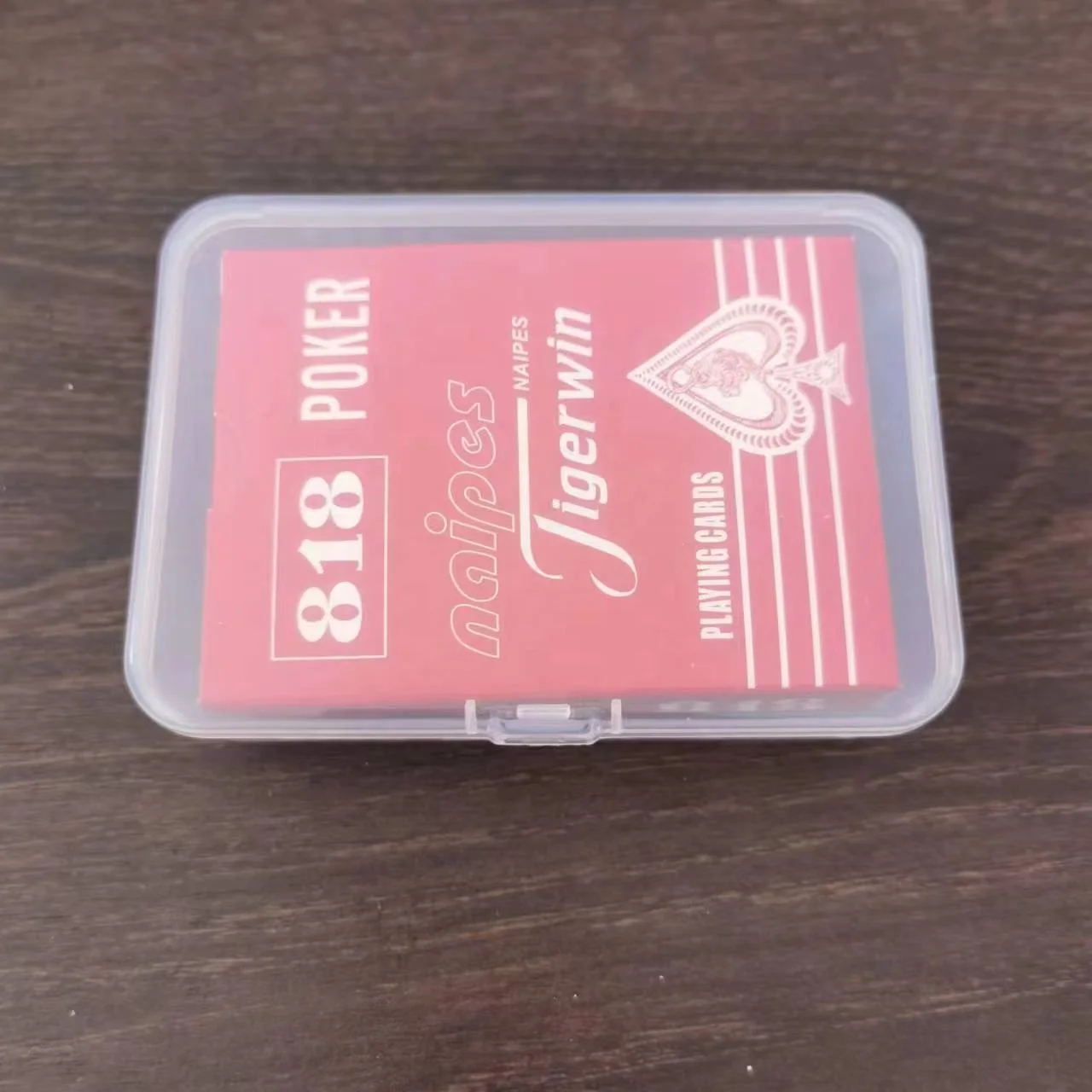 Blank Playing Card Case, Clear Card Deck Box, Plastic Box Holder for Bank Card, Business Card, Game Card, PTCG Cards