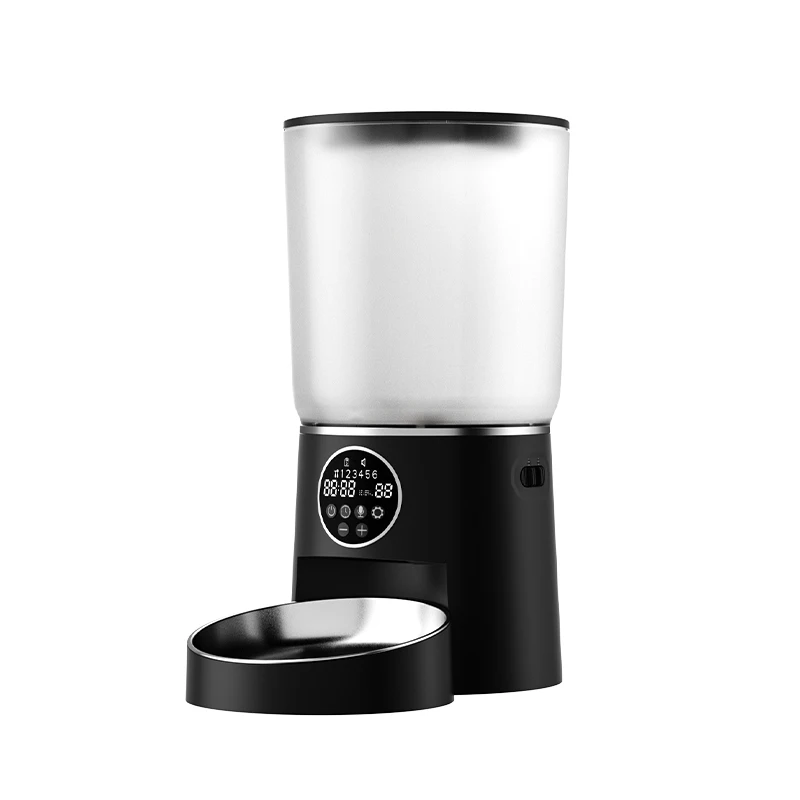 Ooopspet Best Selling Wholesale Abs Food Grade Material Detachable Design Automatic Pet Dog Cat Feeder With Dual Power Supply