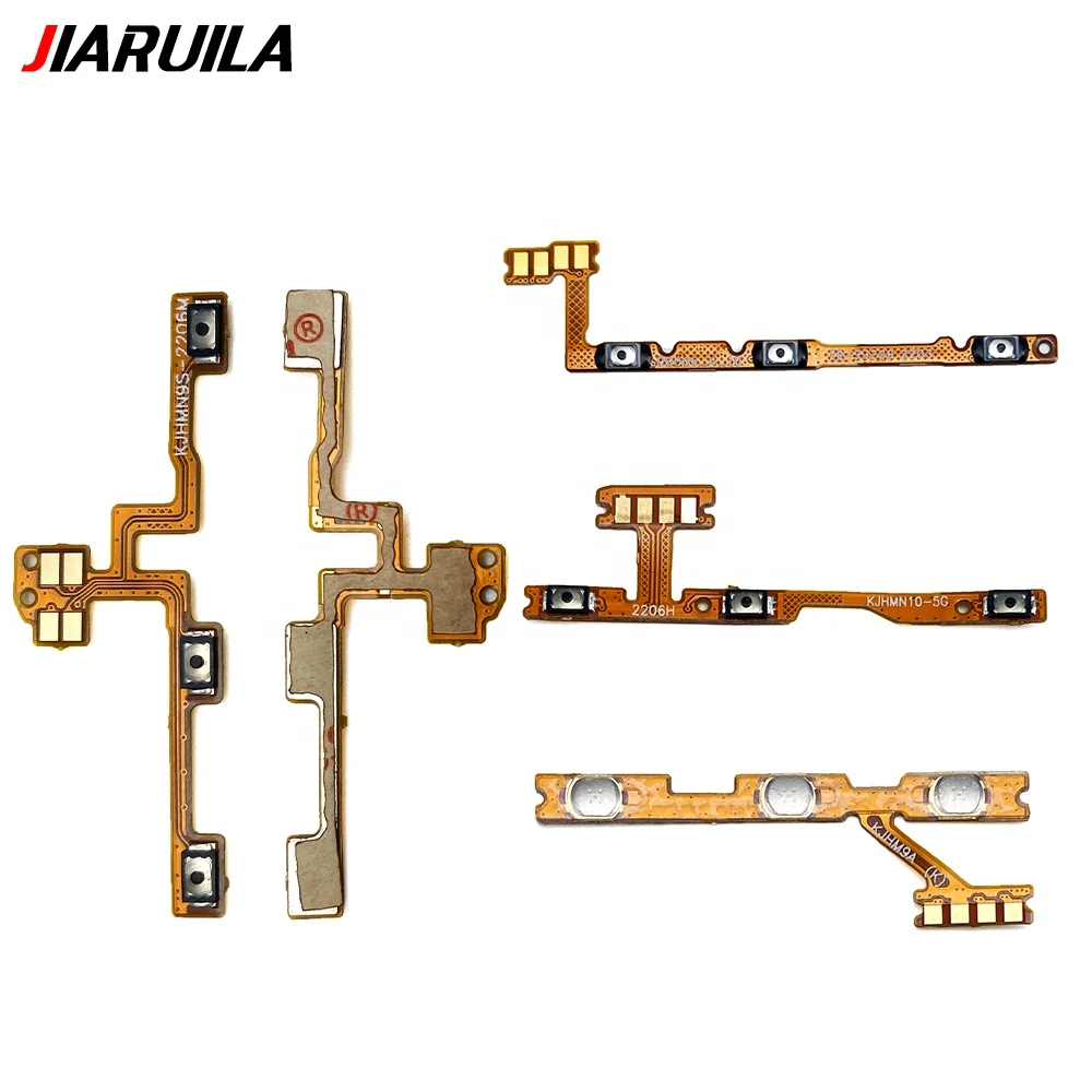 Power ON OFF Mute Switch Control Key Volume Button Flex Cable Parts For Xiaomi Poco C3 F1 F2 F3 M2 M3 X2 X3 X4 Pro 5G