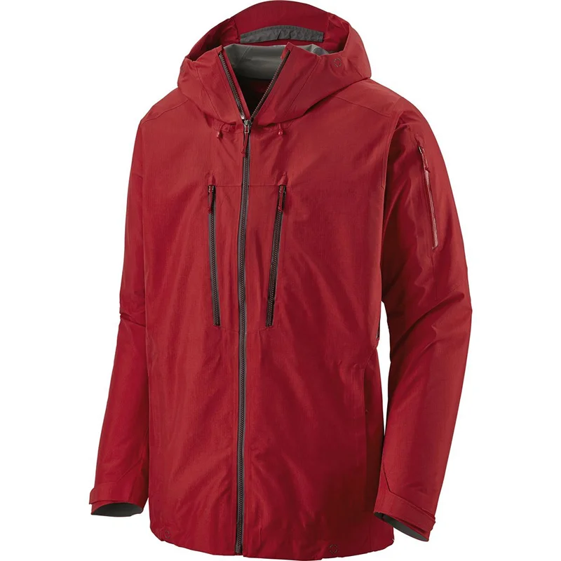 Custom Men Windproof Waterproof Jacket Winter Ski Snow Wear Jacket Hoodie OEM Customized Ski Jacket Outdoor Clothing