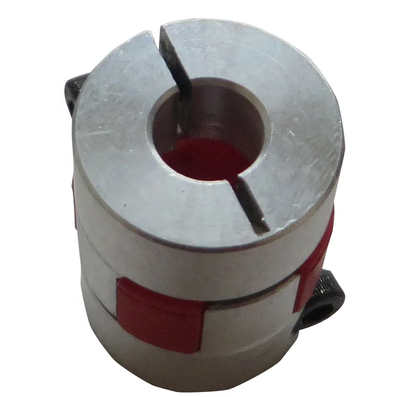 flexible polyurethane jaw spider plum coupling for servo system