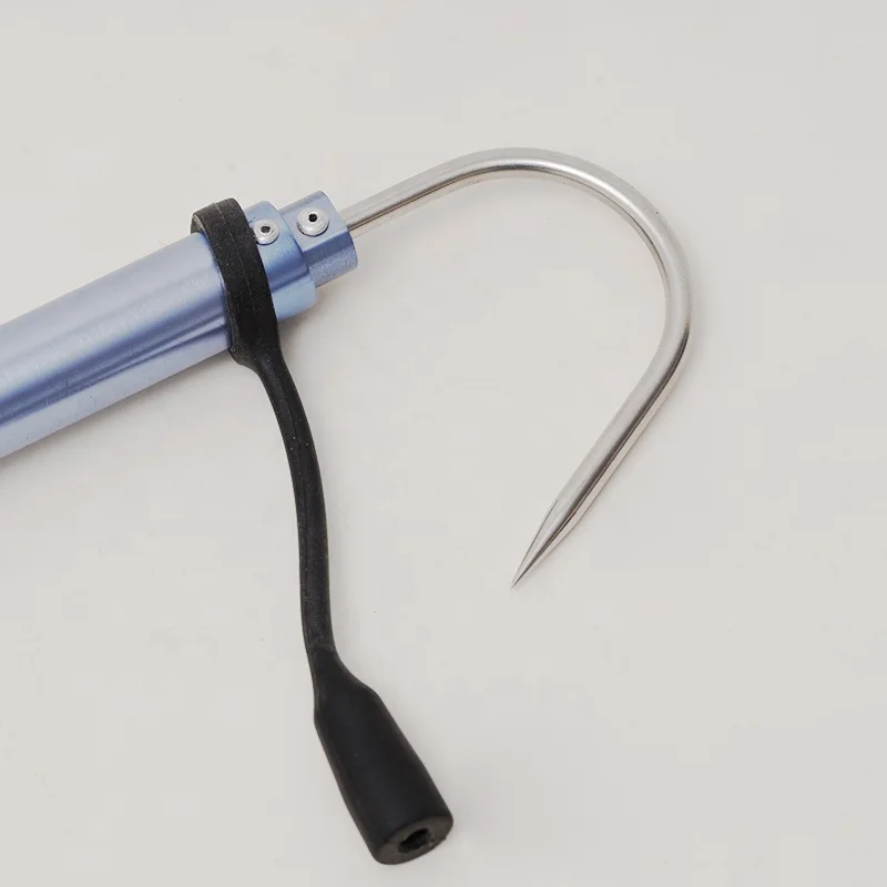 New Design Spear Hook Aluminum 27-62CM Telescopic Sea Fishing Gaff