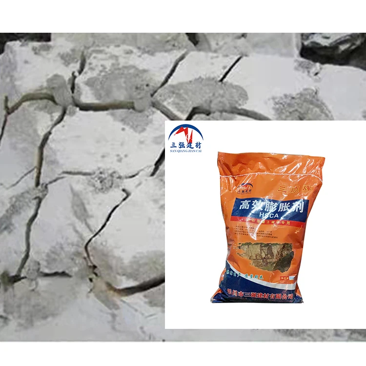Non Explosive Demolition Agent Rock Melting Chemical Rock Breaking Powder