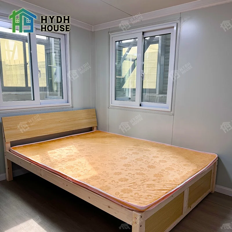 Hydh Custom Design steel structure prefabricated buildings Foldable expanding container house with bathroom