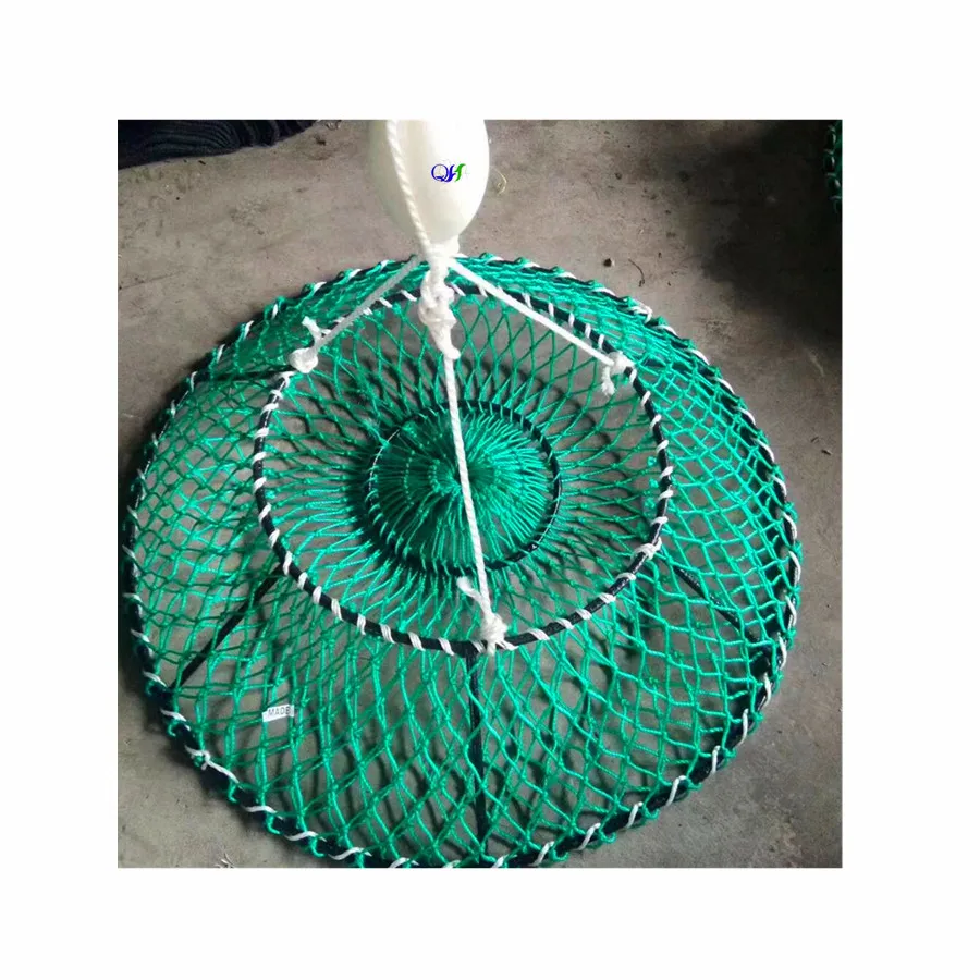Heavy Duty Crab traps Foldable Crab Cage Net for Minnow Crawfish Shrimp Lobster Bait Snare Trap Crab trap net