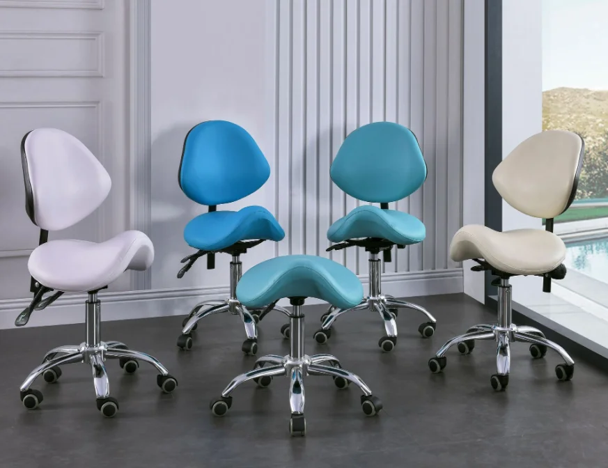 Latest Model Hot Sell Medical Chair Adjustable Doctor Nurse Stool For Hospital And Clinic