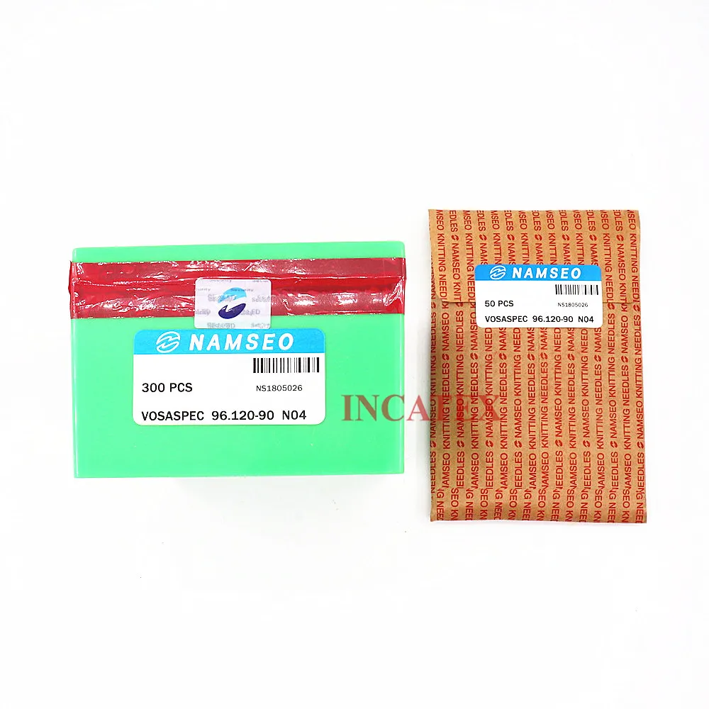 300 шт. натуральная Корейская вязальная игла VOSASPEC 96,120-90 N04 для китайской вязальной машины SHIMA SEIKI