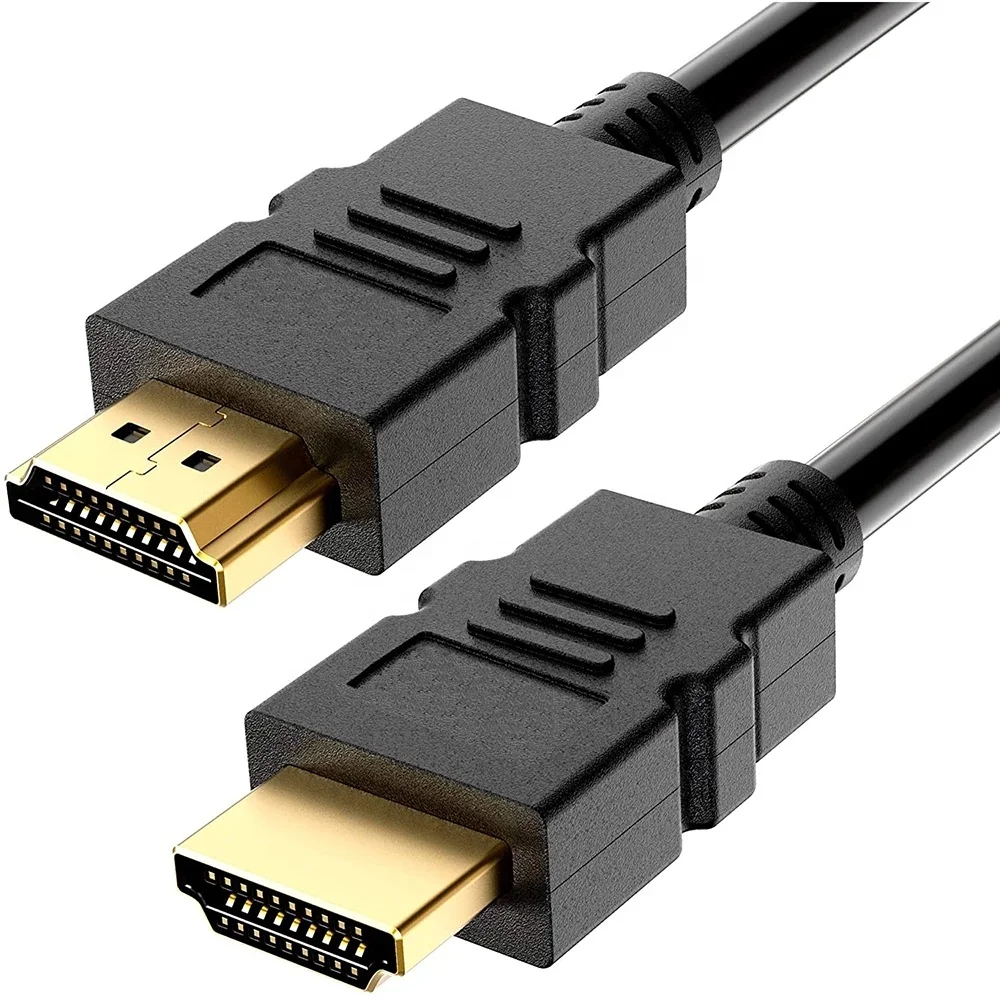 Male to Male Gold Plated High Speed HDMI Cable OEM Support 3D 4K and 2160P 1080P 1M 1.5M 2M 3M 5M 10M 15M 20M