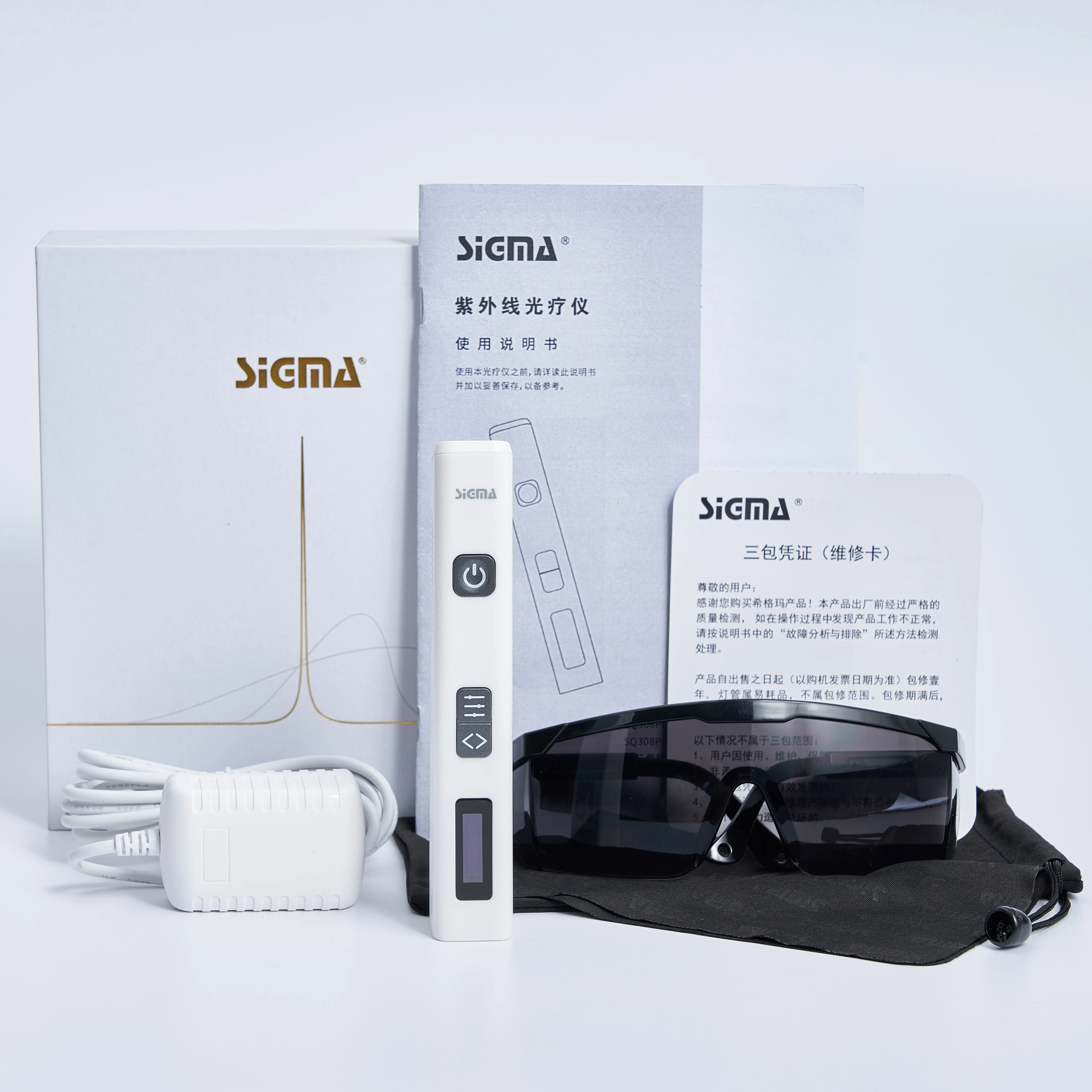 Аппарат для фототерапии SIGMA Wand Max нм УФ-лампа лечения