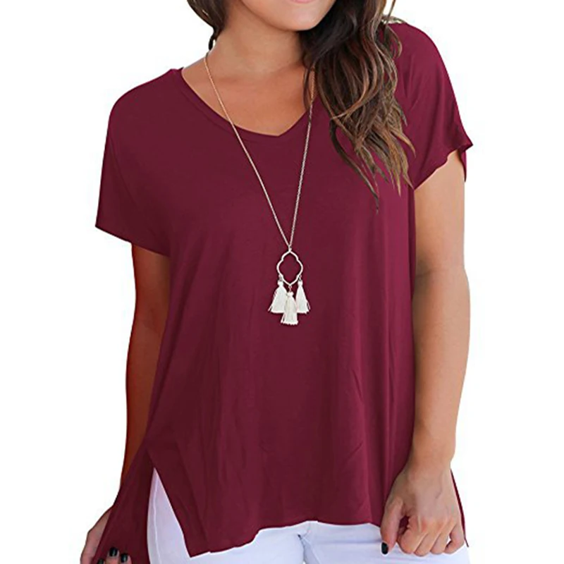 
Rummandy Wholesale Fashion Women U-Neck Striped Color hoodie Sweater Casual Pullover 