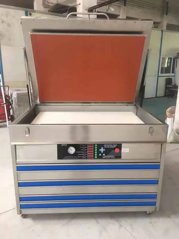 photopolymer Polymer Soft Plate Exposure Making Machine for Flexographic Printing Machine price
