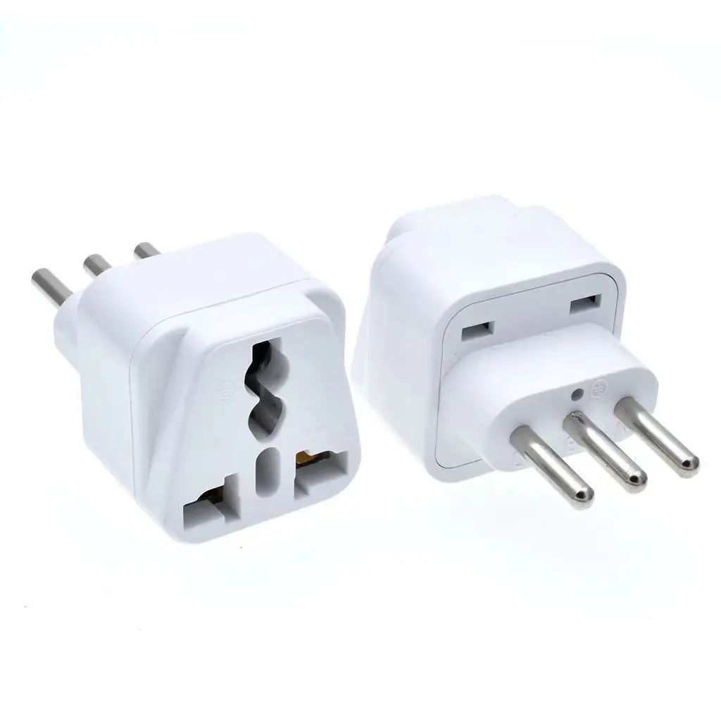 Hot selling Hot Universal to Italy Chile Adapter Plug with safety shutter italy plug adapter