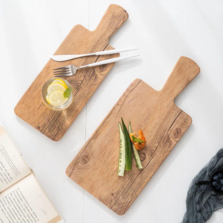 Modern Japanese Tableware Wholesale Plastic Bread Serving Tray