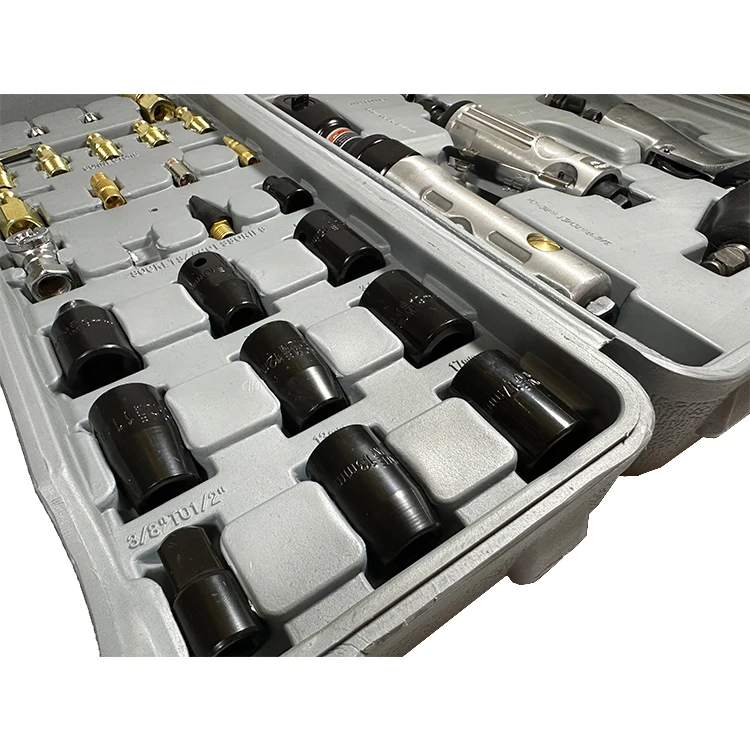 Air Tool and Accessories Kit 71Pcs With Impact Wrench Storage Case