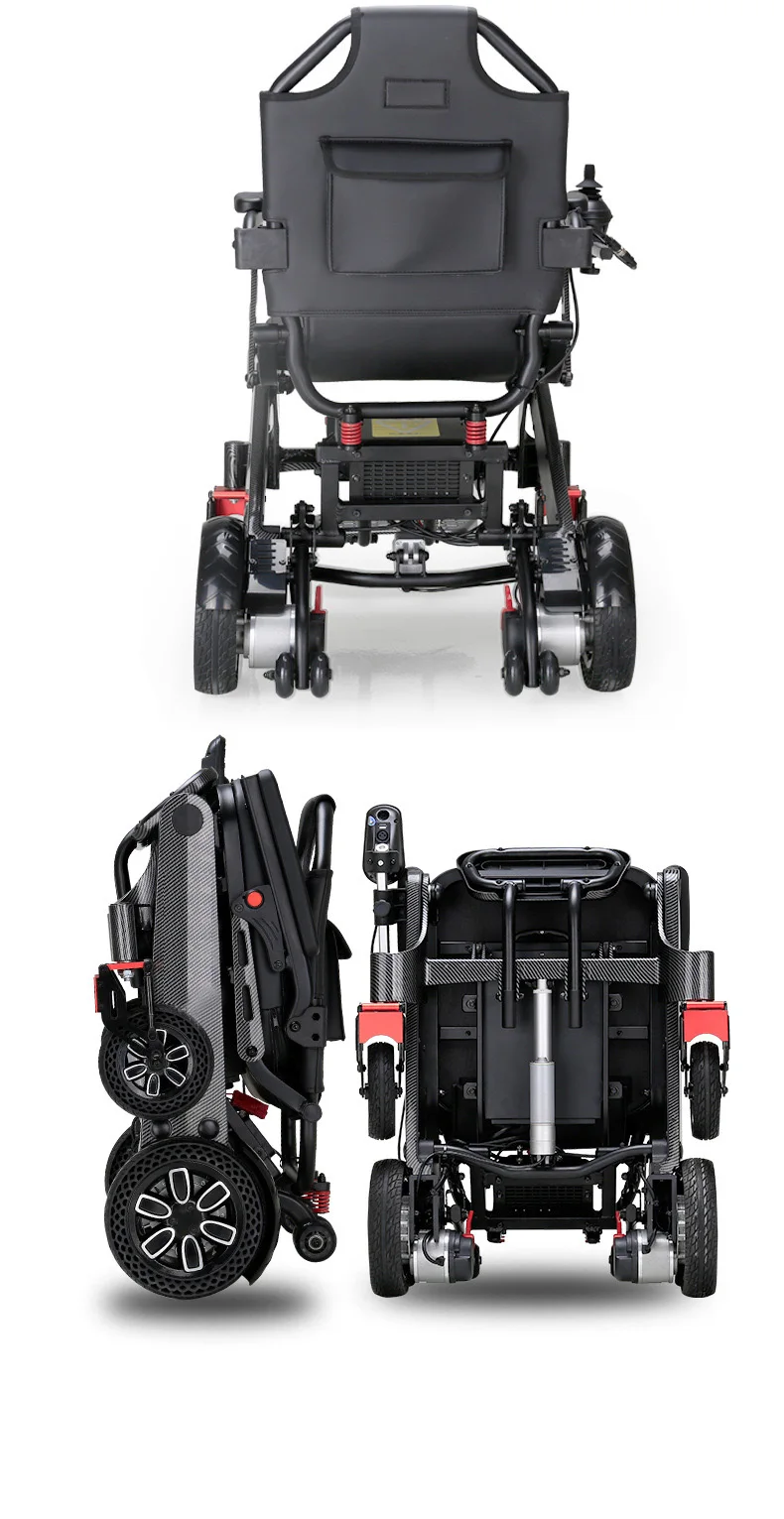 Самый популярный продукт для путешествий легкий складной электрический стул инвалидов/пожилых людей литиевая батарея-BZ- XWED02