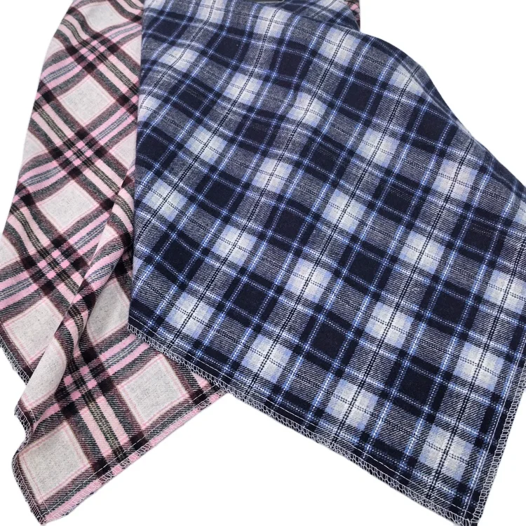 High quality cotton yarn dyed and brushed flannel fabric with fashionable and stylish style