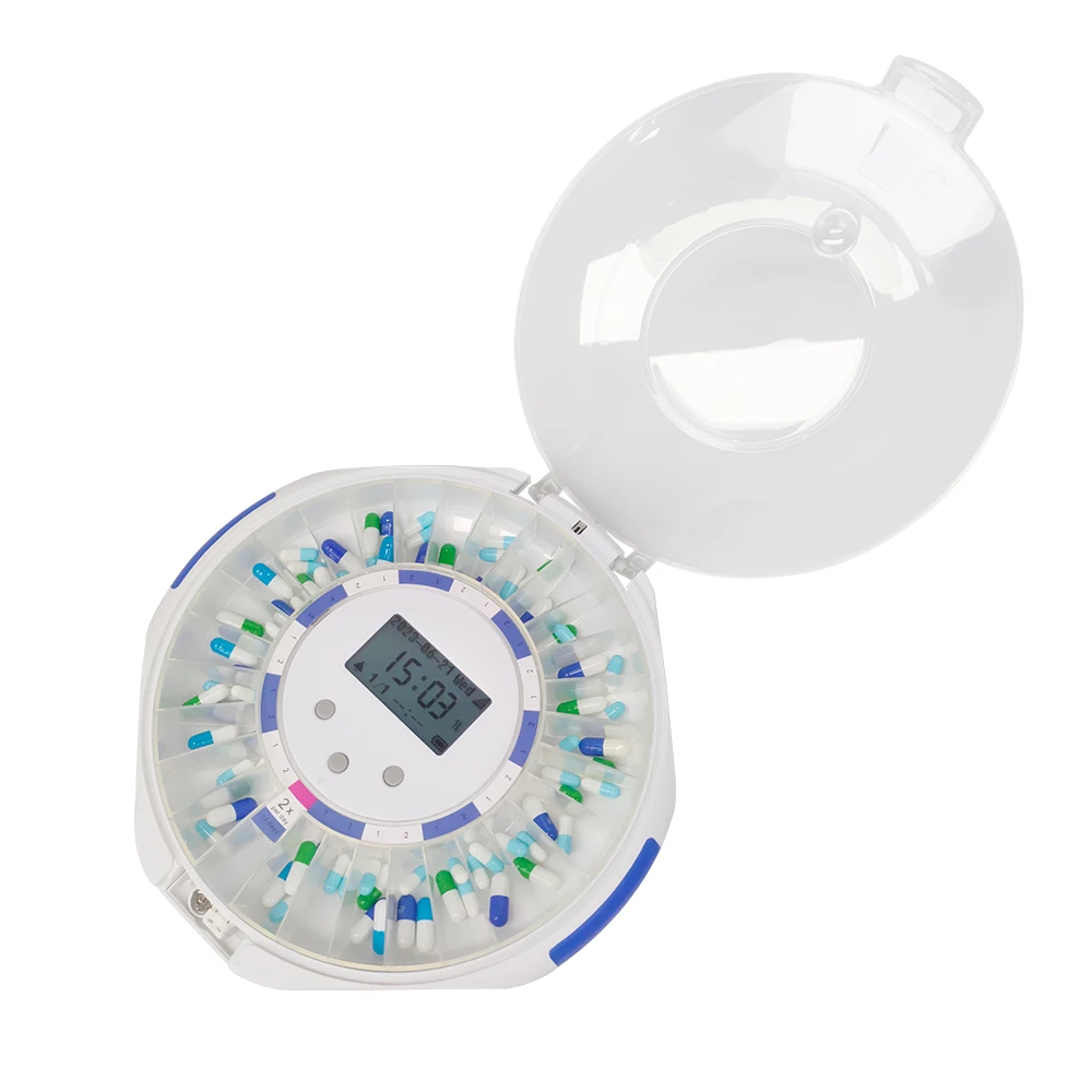 OEM ZOOMCARE M128 28-дневный умный электронный дозатор лекарств автоматический таблеток с сигнализацией